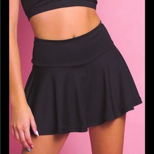Black Women's mini Skirt